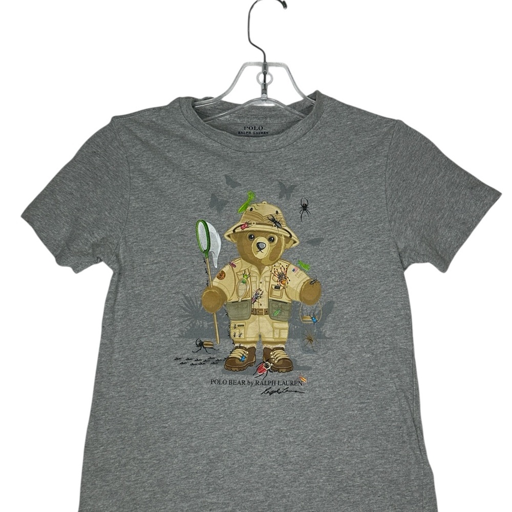 Polo by Ralph Lauren Gray Short Sleeve Tee size 7